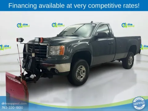 Gray 2007 GMC Sierra 2500HD Work Truck for sale in New Hope, MN