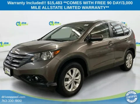 Brown 2013 Honda CR-V EX-L for sale in New Hope, MN