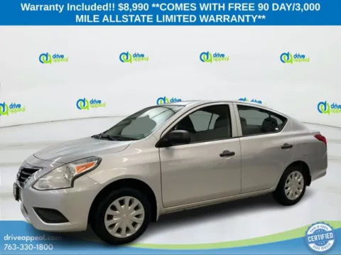 Silver 2015 Nissan Versa 1.6 S for sale in New Hope, MN