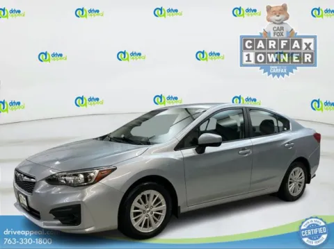 Silver 2018 Subaru Impreza 2.0i Premium for sale in New Hope, MN