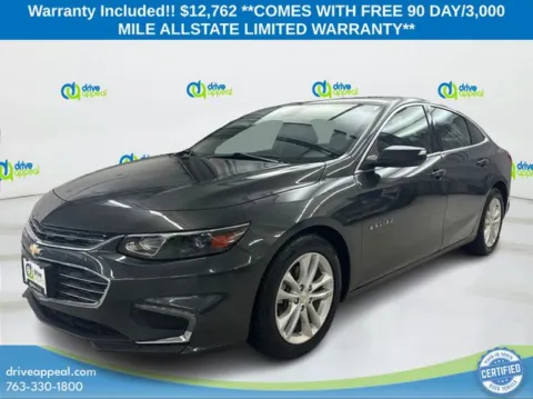 Gray 2017 Chevrolet Malibu LT for sale in New Hope, MN