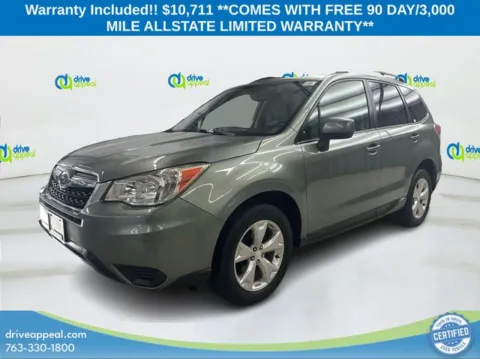 Green 2015 Subaru Forester 2.5i Premium for sale in New Hope, MN