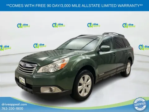 Green 2011 Subaru Outback 2.5i Premium for sale in New Hope, MN