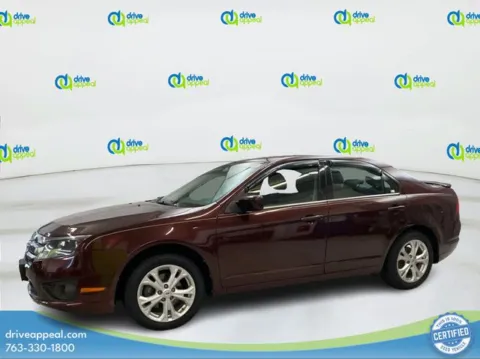 Red 2012 Ford Fusion SE for sale in New Hope, MN