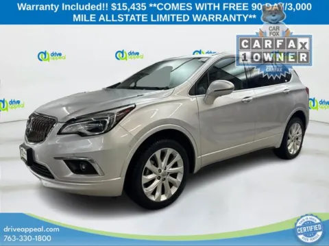 Silver 2017 Buick Envision Premium II for sale in New Hope, MN