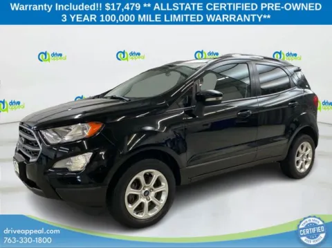 Black 2021 Ford EcoSport SE for sale in New Hope, MN