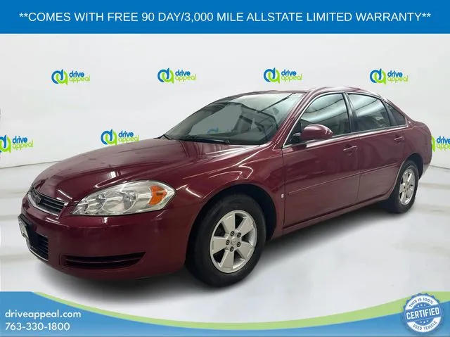 Red 2006 Chevrolet Impala LS for sale in New Hope, MN