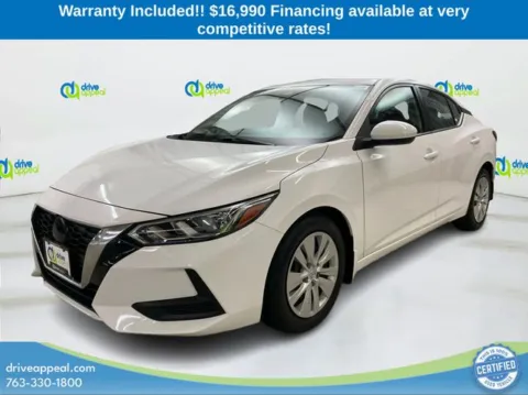 White 2022 Nissan Sentra S for sale in New Hope, MN