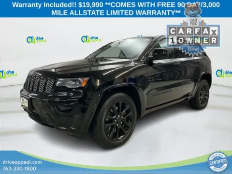 Black 2021 Jeep Grand Cherokee Laredo X for sale in New Hope, MN