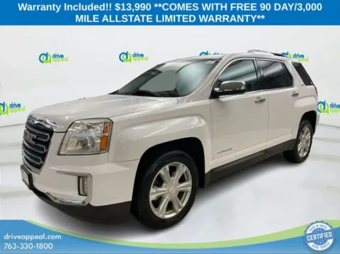 White 2017 GMC Terrain SLT for sale in New Hope, MN