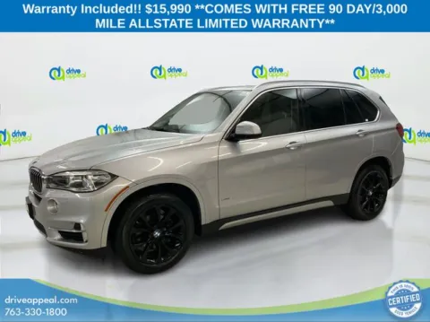 Silver 2014 BMW X5 xDrive35i for sale in Eden Prairie, MN
