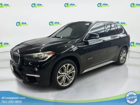 Black 2017 BMW X1 xDrive28i for sale in Eden Prairie, MN