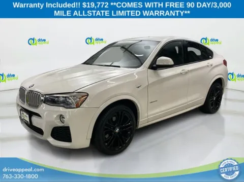White 2018 BMW X4 xDrive28i for sale in Eden Prairie, MN