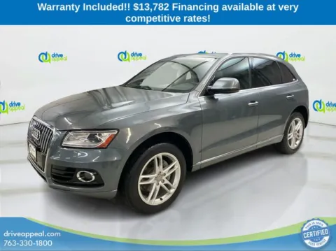 Gray 2016 Audi Q5 2.0T Premium Plus for sale in Eden Prairie, MN