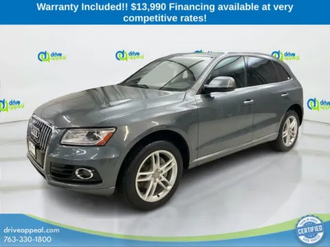 Gray 2016 Audi Q5 2.0T Premium Plus for sale in Eden Prairie, MN