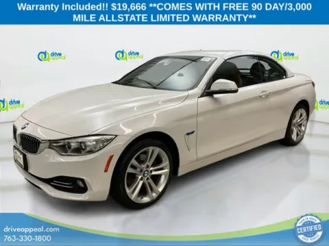 White 2016 BMW 4 Series 428i xDrive for sale in Eden Prairie, MN