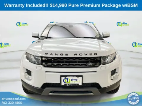 Photos of 2013 Land Rover Range Rover Evoque Pure Plus for sale in Eden Prairie, MN at Drive Appeal Eden Prairie
