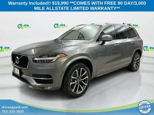 Gray 2017 Volvo XC90 T6 Momentum for sale in Eden Prairie, MN