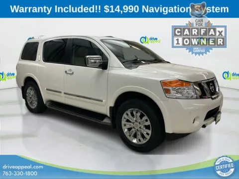 Another view of 2015 Nissan Armada Platinum for sale in Eden Prairie, MN at Drive Appeal Eden Prairie