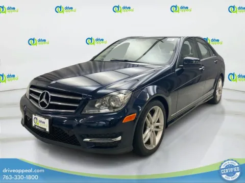Blue 2014 Mercedes-Benz C-Class C 300 for sale in Eden Prairie, MN