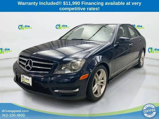 Blue 2014 Mercedes-Benz C-Class C 300 for sale in Eden Prairie, MN