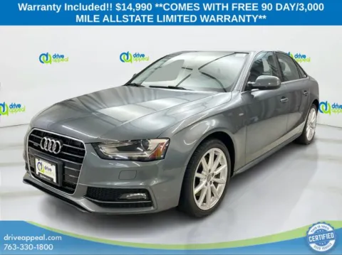 Gray 2016 Audi A4 2.0T Premium Plus for sale in Eden Prairie, MN
