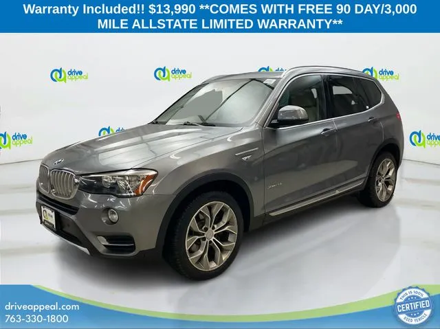 Gray 2017 BMW X3 xDrive28i for sale in Eden Prairie, MN