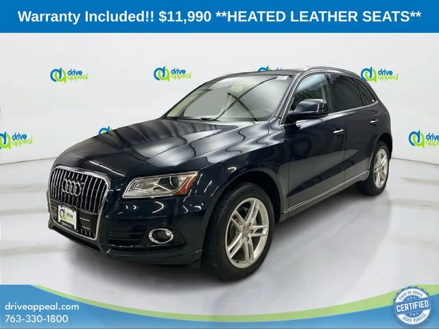 Blue 2017 Audi Q5 2.0T Premium for sale in Eden Prairie, MN