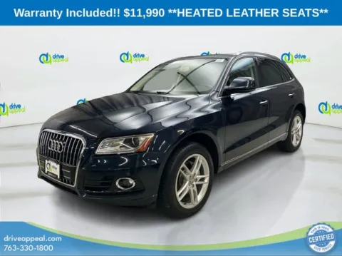 Blue 2017 Audi Q5 2.0T Premium for sale in Eden Prairie, MN