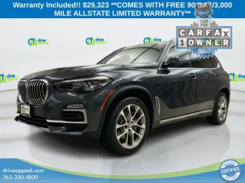 Gray 2019 BMW X5 xDrive40i for sale in Eden Prairie, MN