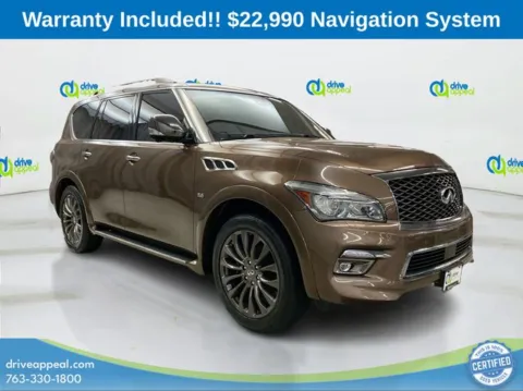 Another view of 2016 INFINITI QX80 Limited for sale in Eden Prairie, MN at Drive Appeal Eden Prairie