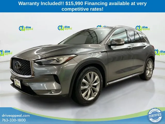 Gray 2019 INFINITI QX50 LUXE for sale in Eden Prairie, MN