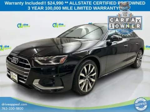 Black 2023 Audi A4 40 Premium for sale in Eden Prairie, MN
