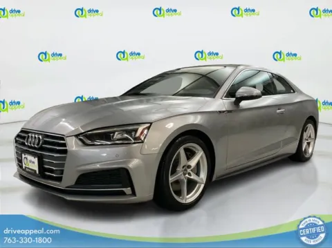 Silver 2018 Audi A5 2.0T Premium Plus for sale in Eden Prairie, MN