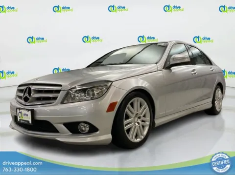 White 2009 Mercedes-Benz C-Class C 300 for sale in Eden Prairie, MN