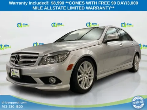 White 2009 Mercedes-Benz C-Class C 300 for sale in Eden Prairie, MN