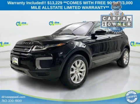 Gray 2016 Land Rover Range Rover Evoque SE for sale in Eden Prairie, MN