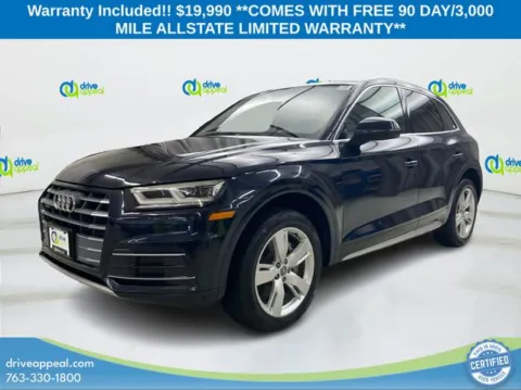 Blue 2019 Audi Q5 2.0T Premium Plus for sale in Eden Prairie, MN