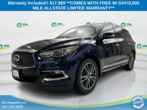 Blue 2020 INFINITI QX60 LUXE for sale in Eden Prairie, MN
