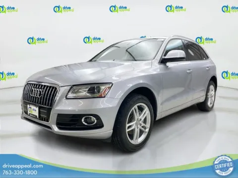 Silver 2016 Audi Q5 2.0T Premium Plus for sale in Eden Prairie, MN