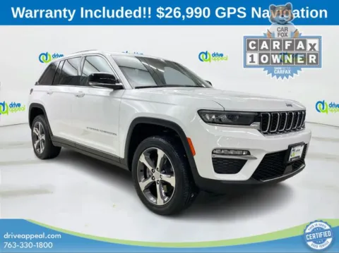 Another view of 2022 Jeep Grand Cherokee 4xe for sale in Eden Prairie, MN at Drive Appeal Eden Prairie