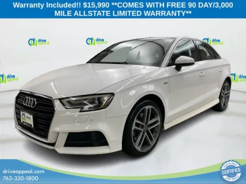 White 2017 Audi A3 2.0T Premium Plus for sale in Eden Prairie, MN