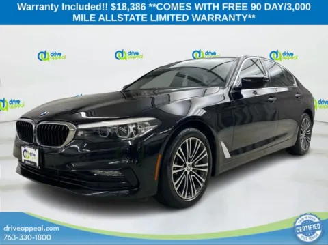 Black 2017 BMW 5 Series 530i xDrive for sale in Eden Prairie, MN