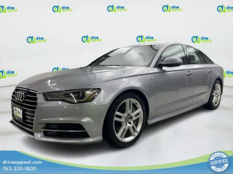 Silver 2016 Audi A6 2.0T Premium Plus for sale in Eden Prairie, MN
