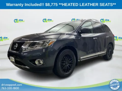 Gray 2014 Nissan Pathfinder SL for sale in Eden Prairie, MN