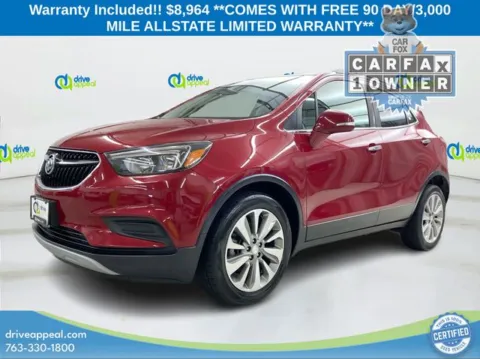 Red 2018 Buick Encore Preferred for sale in Eden Prairie, MN