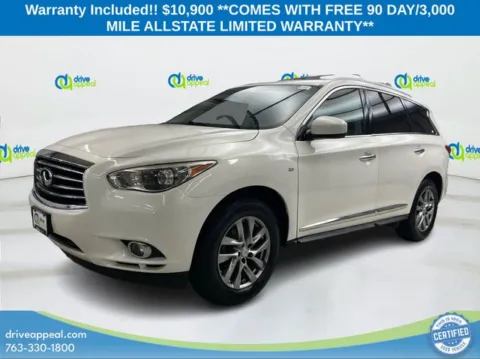 White 2014 INFINITI QX60 for sale in Eden Prairie, MN