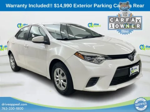 Another view of 2016 Toyota Corolla LE ECO for sale in Eden Prairie, MN at Drive Appeal Eden Prairie