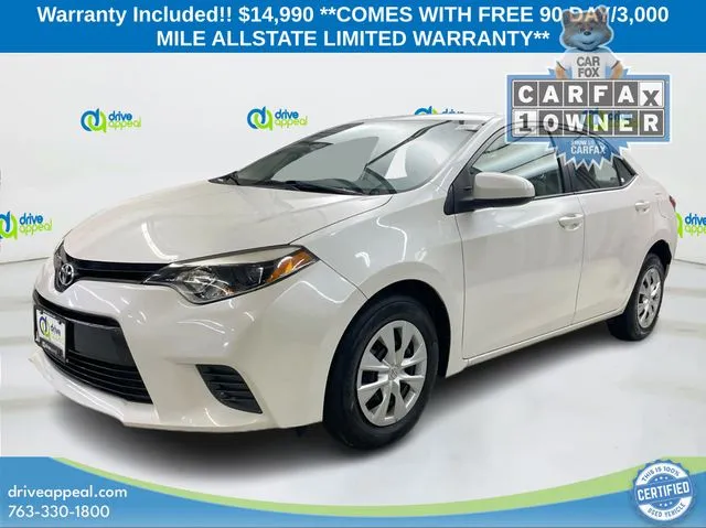 2016 Toyota Corolla LE ECO for sale in Eden Prairie, MN