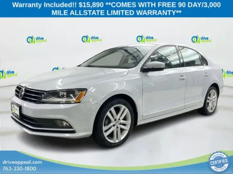 White 2017 Volkswagen Jetta 1.8T SEL for sale in Eden Prairie, MN